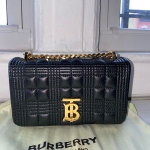 Burberry Mini Lola Quilted Lambskin Leather Bag (Pre-Owned)